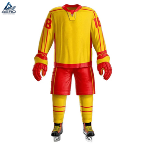 Uniforme de Hockey sobre Hielo Personalizado de Alta Calidad, Sublimado, al por Mayor, para Equipos, de Manga Larga, Transpirable - Product Image 2