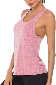 Débardeur de sport de luxe pour femme, anti-humidité, vêtements de sport, support de production ODM - Product Image 3