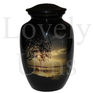 Urna Funeraria para Cenizas de Pescador, Recuerdo para Amantes de la Pesca y Deportes al Aire Libre, Duradera y Elegante - Product Image 2