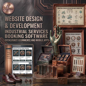 Software ERP CRM con IA para Servicios Industriales, Reserva de Servicios, Diseño de Sitios Web de Comercio Electrónico de Código Abierto, Aplicación Móvil para Android e iOS, WordPress, ERP con IA - Product Image 1