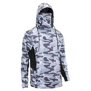 Vêtements de pêche à sublimation de conception originale, sweat-shirts à manches longues pour hommes, matière respirante, sweat-shirt de pêche pour hommes - Product Image 1
