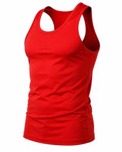 Débardeur Homme Col Rond Sans Manches Tricoté Couleur Unie Respirant Séchage Rapide Sportif Vente Chaude ODM Faible MOQ - Product Image 6