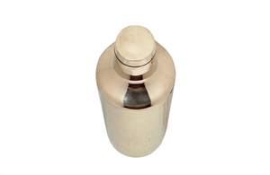 Botella de agua de bronce Kansa con vaso (1 litro), a prueba de fugas, resistente al óxido, botella tradicional ayurvédica para beber, metal Kansa puro - Product Image 6