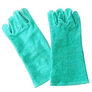 Guantes de Soldadura de Cuero Vacuno de Primera Calidad, Resistentes al Fuego, de Larga Duración, para Trabajo Pesado - Product Image 3