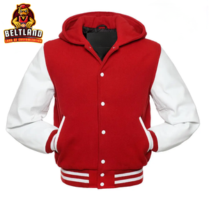 Veste universitaire personnalisée pour homme, qualité supérieure, manches en laine et cuir, personnalisez avec votre propre logo et marque - Product Image 1