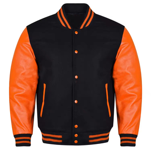 <b>Top</b> Selling Custom Baseball Loose Casual Varsity Sport Jacket Cartoon Patchwork Design Hooded XS-6XL Sizes for Unisex Winter Use - Product Image 1