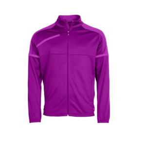 Veste polaire homme color block à col montant, fermeture éclair, séchage rapide, coupe sportive, polyester, pour l'automne - Product Image 4