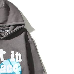 Vente directe d'usine, sweats à capuche en coton 100% avec impression puff, nouvelle arrivée, vêtements d'extérieur d'hiver, couleur personnalisée à capuche - Product Image 5