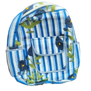 Mochila Unisex Acolchada de Algodón con Cierre de Cremallera, Estampados de Animales Hechos a Mano, Correa de Hombro Arqueada Antirrobo, Bolsa Escolar para Niñas - Product Image 1