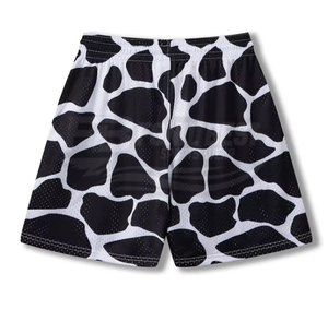 Solid Color High Quality 100% Polyester Sublimation Shorts Double <b>Layer</b> Medium Stretch Breathable Quick Dry Elastic Waist Canvas - Product Image 5