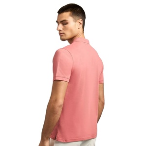 Polos tricotés à manches courtes décontractés d'été de haute qualité pour la broderie et l'impression de logo personnalisé pour hommes pour toute la journée - Product Image 2