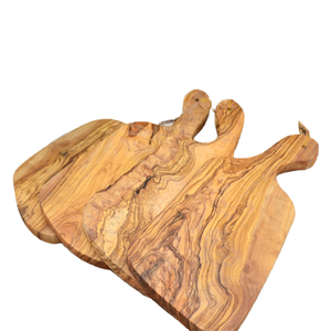 Planche à découper en bois de hêtre, chêne, noyer, acacia ou bambou, épaisse, grande, personnalisée, avec poignée, pour la cuisine, vente en gros - Product Image 4