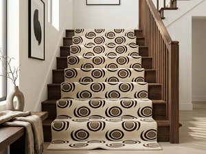 Factory Supply Custom Modern Circle Pattern Hallway <b>Runner</b> <b>Rug</b> Hand Tufted Luxury Long Corridor Carpet Manufacturer - Product Image 6