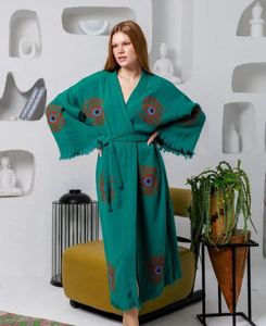 <b>Long</b> Embroidery <b>Kaftan</b> Kimono <b>Long</b> Dress Women Dress Women Evening Dress Print Kimono Best Design Unique Best Price Dress - Product Image 4