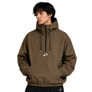 Veste tactique personnalisée coupe-vent pour homme, style pull-over cagoule, à capuche oversize, résistante à l'eau et au vent, USA - Product Image 4
