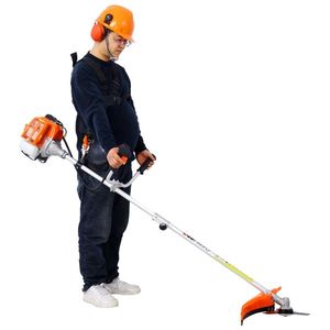 Decespugliatore a Benzina 4 Tempi 52cc con Decespugliatore a Filo da 3 Metri e Tracolla con Impugnatura in Gomma - Product Image 3