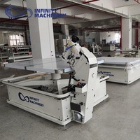 Ligne de production automatique de matelas Singer 300U, machine à coudre les bords de matelas