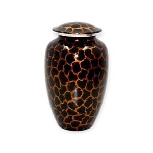 Urna Funeraria de Plata Satinada de Tamaño Completo con Elegante Banda Floral Grabada y Acabado Mate Suave para un Recuerdo Atemporal - Product Image 6