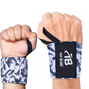 Muñequeras de Neopreno para Levantamiento de Pesas con Diseño de Fácil Ajuste para Entrenamiento de Fuerza - Transpirables y Ecológicas - Product Image 1
