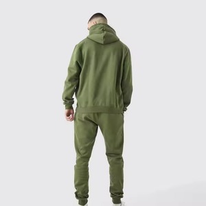 100% Cotton Pullover <b>Sweatshirt</b> Embroidered Logo Custom Print Oversized Unisex Hoodie Heavyweight Track Suits - Product Image 1