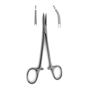 คีมคีบกันเลือดแบบแมนนวล ขนาด 5 นิ้ว ยี่ห้อ Halsted Mosquito Forceps ผลิตจากเหล็กกล้าไร้สนิมสำหรับผ่าตัด ยี่ห้อ Kocher ใช้สำหรับจับเนื้อเยื่อและควบคุมการห้ามเลือด ได้รับมาตรฐาน CE - Product Image 1
