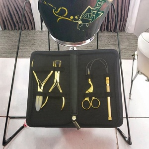 Herramientas Profesionales para Extensiones de Cabello, Alicates de Acero Inoxidable de Grado Quirúrgico, Tijeras, Aguja de Crochet, Juego de Herramientas Personalizadas por LCI - Product Image 4