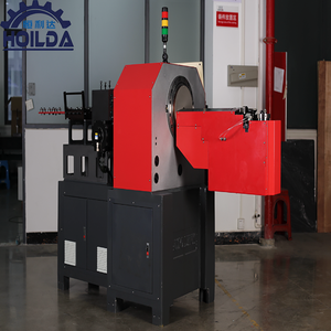 Máquina de Doblado de Alambre CNC 3D de Alta Velocidad, Equipo Automático de Conformado de Alambre de Acero Inoxidable/Aluminio con PLC, Hoilda 20TNT - Product Image 5