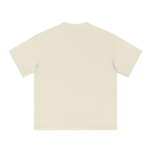 T-shirt Homme 100% Coton 240G de Haute Qualité, Col Rond, Coupe Oversize, Grammage Lourd, Teinte Terre, Personnalisable avec Logo, Style Décontracté Vintage - Product Image 4