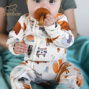 Combinaison pour bébé en coton biologique, combinaisons écologiques pour bébé, vêtements pour enfants à manches longues, fabricant de vêtements pour bébés filles en coton biologique - Product Image 5