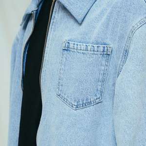 Veste en jean pour homme, respirante, séchage rapide, logo sur le devant, pour l'hiver - Product Image 6