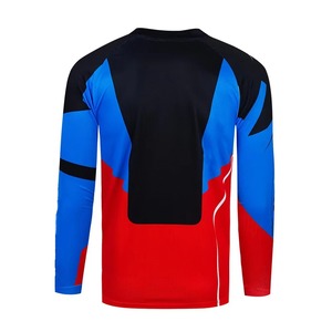 Jersey de Motocross Profesional con Diseño Personalizado, Ropa Deportiva de Poliéster/Nailon de Secado Rápido y Transpirable, Tallas Personalizadas, Venta al Por Mayor - Product Image 2