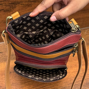 Bolso bandolera de hombro de Hobo de moda clásico de cuero reciclado multicolor bolso bandolera de diseñador de lujo para mujer - Product Image 5