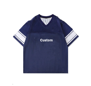 T-shirt pour hommes grande taille, t-shirt en coton de marque avec logo - Product Image 5