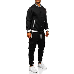 Chándal Deportivo Informal de Color Sólido Personalizado para Hombre, Ropa Deportiva de Alta Calidad - Product Image 5