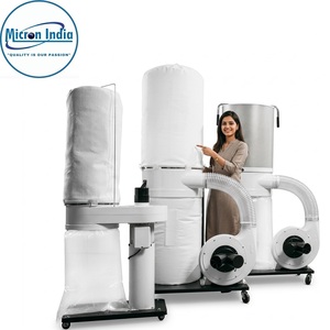 Máquina de Control de Contaminación y Limpieza de Aire para Extracción de Polvo Industrial Micron India, Bomba con Motor y Rodamientos, 1 Año de Garantía, Filtro de 180 kg - Product Image 4