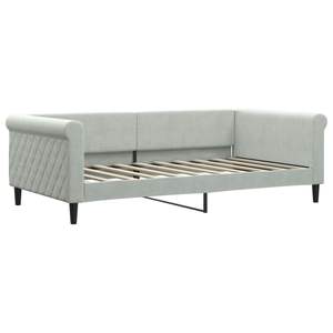 Sofá Cama Gris Claro, Diseño Cómodo - Product Image 2