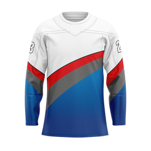 Jersey de Hockey sobre Hielo Personalizado OEM ODM, Material Ligero y Transpirable, Ideal para Entrenamientos, Partidos y Deportes de Equipo - Product Image 4