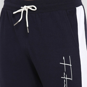 Luxury Product <b>Men's</b> <b>Navy</b> Blue Athletic Tracksuit Soft Cotton <b>Jogger</b> Set Private Label Manufacturer in Pakistan - Product Image 5