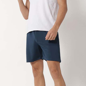 Shorts d'été pour hommes en tissu 100% coton, taille élastique, coupe décontractée, pour le sport, l'entraînement, les activités de plein air et le quotidien, en vente. - Product Image 2