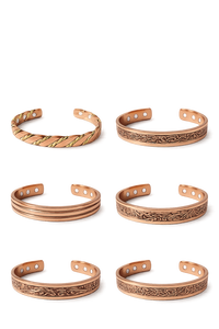 Pulsera de Cobre Martillado Hecha a Mano, Creaciones Antiguas, Joyería Ayurvédica de Lujo, Personalización con Logotipo, Regalo de Acción de Gracias - Product Image 4