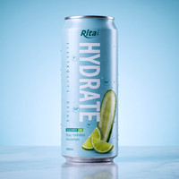 Minuman Protein Air Blueberry Kaleng Rita 330ml Siap Minum, Pemasok Grosir, Pabrik, OEM, ODM, Label Pribadi