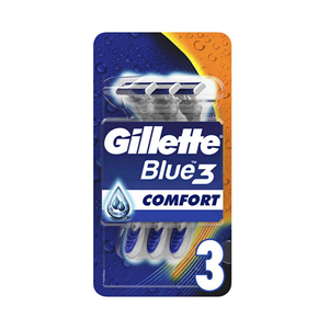 Rasoir Gillette Blue 3 de haute qualité pour hommes, offrant des lames tranchantes longue durée et des résultats de toilettage facial sans effort. - Product Image 4