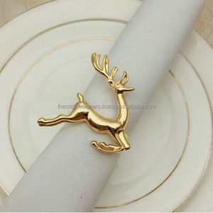 Anneaux de serviette ronds faits à la main, finition argent et or, anneaux décoratifs pour porte-serviettes et porte-mouchoirs, utilisation pour la table à manger. - Product Image 3