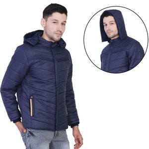 Nouvelle veste bomber en toile respirante, design tendance, décontractée pour l'hiver, haute qualité, prix de gros imbattable, logo frontal pour hommes - Product Image 6