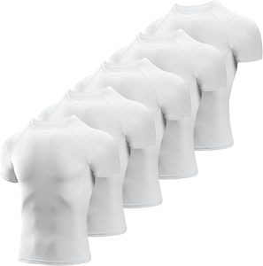 T-shirt Homme Personnalisé à Manches Courtes, Coupe Ample, en Coton 100% Écologique et Respirant, avec Impression Sérigraphique, Tricot Uni, OEM - Product Image 5