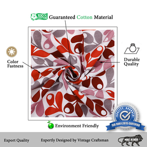 100% Cotton Woven Floral Printed Round <b>Table</b> <b>Cloth</b> Soft Touch Waterproof Oilproof Decorative Use for Dining Kitchen - Product Image 3