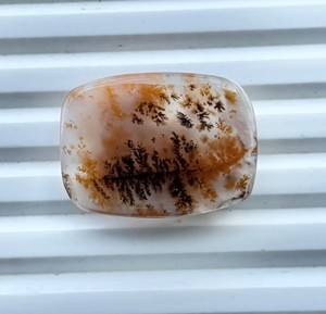 Cabocho de Ágata Dendrítica Natural de Alta Calidad AAA, Gema Ovalada de Cristal Fino, Piedra Suelta para Joyería, Piedra Curativa, Formas y Tamaños Variados - Product Image 4