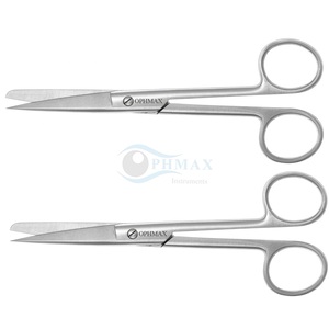Tijeras multiusos con cuchillas rectas, una punta afilada y otra roma, 145 mm (5 3/4) de largo, reutilizables, de alta calidad - Product Image 4