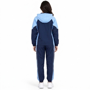 Survêtement coupe-vent pour femmes, veste et pantalon résistants au vent, vêtements de sport confortables, adaptés à l'entraînement, à la course et au fitness - Product Image 2