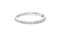 Pulsera de tenis KESARI DIAM de oro de 14 quilates con diamantes cultivados en laboratorio de corte esmeralda, joyería de lujo para mujer para bodas
